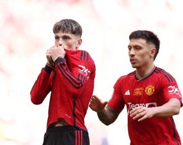 Manchester United eligió al nuevo DT para Garnacho y Licha Martínez