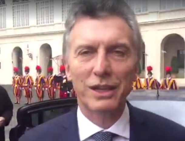 Macri y la relación con Francisco: Vamos a trabajar juntos en muchas cosas
