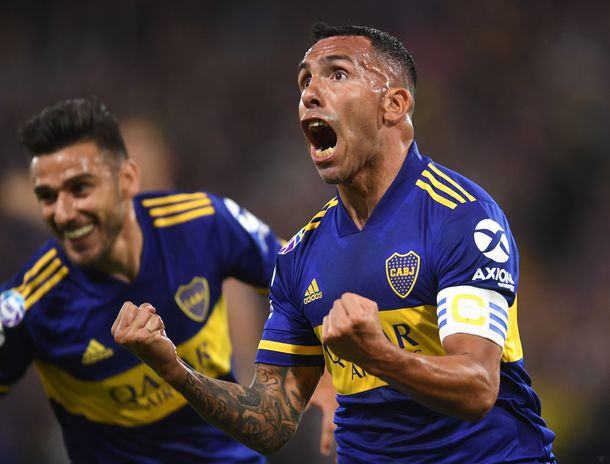 Carlos Tevez y Eduardo Toto Salvio marcaron los goles del Xeneize