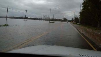 por el temporal, demoleran un tramo de la ruta 8 para seguridad por el temporal, demoleran un tramo de la ruta 8 para seguridad