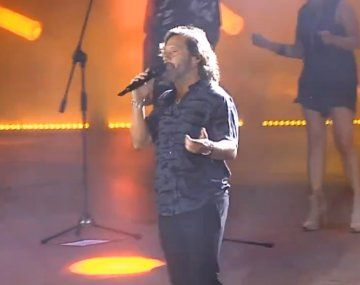 Diego Torres cantó por primera vez en el Festival de Cosquín