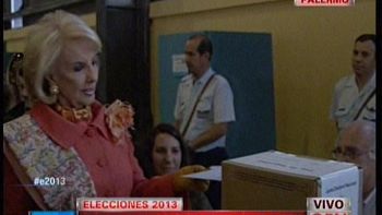 mirtha fue a votar: son buenos tiempos los que se vienen mirtha fue a votar: son buenos tiempos los que se vienen