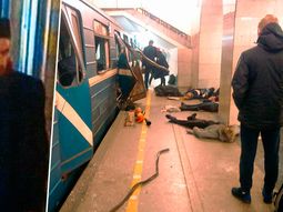 Las cámaras captaron al presunto autor de la explosión en Rusia Las cámaras captaron al presunto autor de la explosión en Rusia