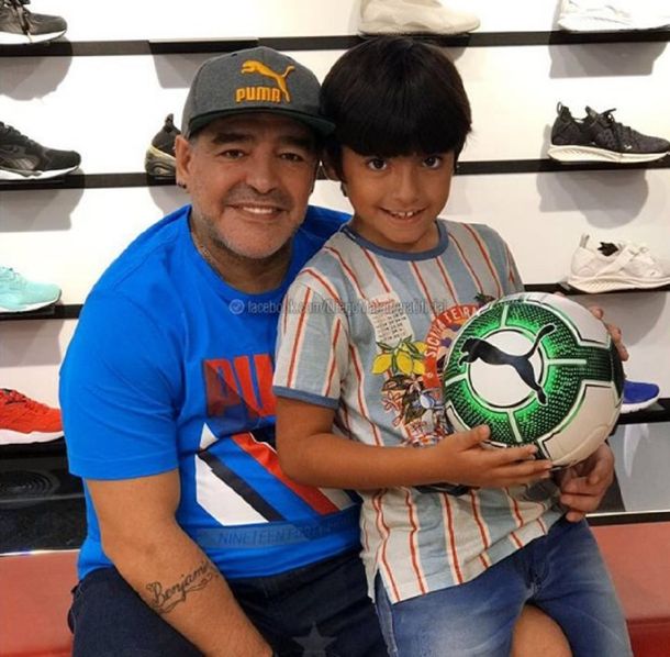 Qué esconde la foto de Maradona con Benjamín en Dubai