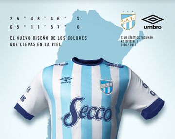 Ganate la camiseta titular de Atlético Tucumán gracias a minutouno.com