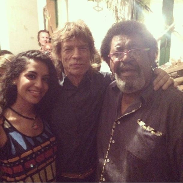 Mick Jagger bailó candombe con El Negro Rada en Uruguay