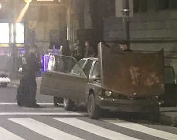 Alarma por un presunto auto bomba cerca del Congreso - Crédito: @gsued