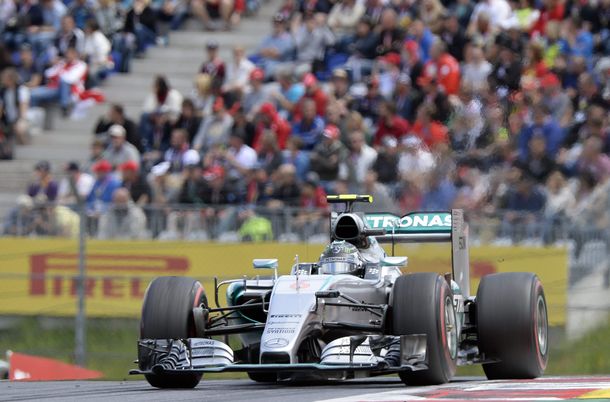 Rosberg se quedó con el Gran Premio de Austria