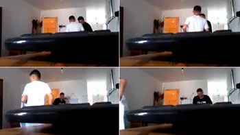 Entraron a robar a un departamento y quedó registrado Entraron a robar a un departamento y quedó registrado