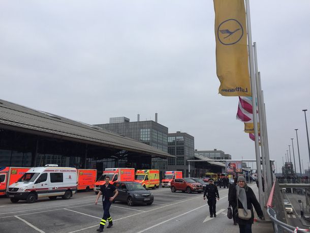 Evacuaron el aeropuerto de Hamburgo por la fuga de una sustancia tóxica