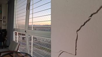 ventanas rotas, grietas y bichos: asi estan los edificios de parque patricios tras el derrumbe ventanas rotas, grietas y bichos: asi estan los edificios de parque patricios tras el derrumbe