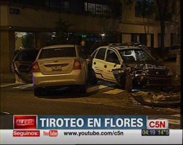 Así fue la persecución policial en Flores
