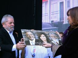 Cristina recibe este jueves a Lula en Casa Rosada