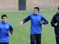 riquelme volvio a entrenar y podria estar ante quilmes riquelme volvio a entrenar y podria estar ante quilmes