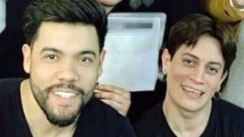 Facundo Verdini junto a Germán Medina, el peluquero asesinado por Abel Guzmán Facundo Verdini junto a Germán Medina, el peluquero asesinado por Abel Guzmán