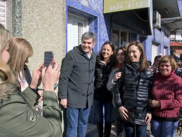 Tras el cacerolazo, Cambiemos volvió a recorrer las casas, puerta a puerta