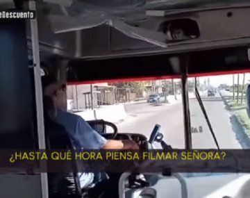 Un chofer de colectivo se enojó porque le pidieron que use barbijo