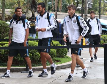 La Selección ya está en San Pablo para enfrentar a Holanda