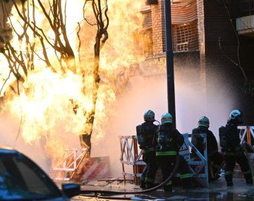 Incendio en Caballito