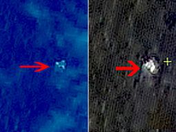 revelan imagenes que podrian ser de los restos del avion revelan imagenes que podrian ser de los restos del avion