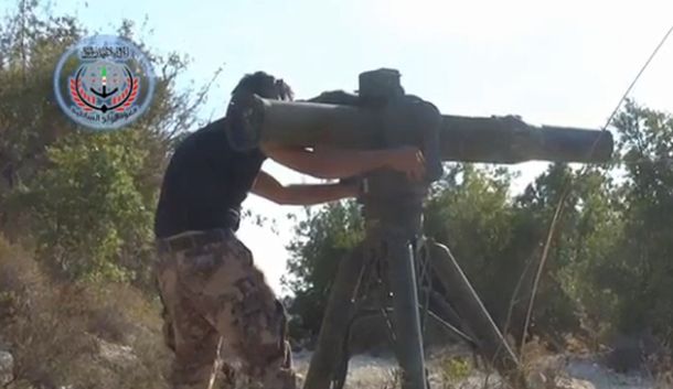 VIDEO: Así destruyeron un helicóptero ruso los rebeldes sirios