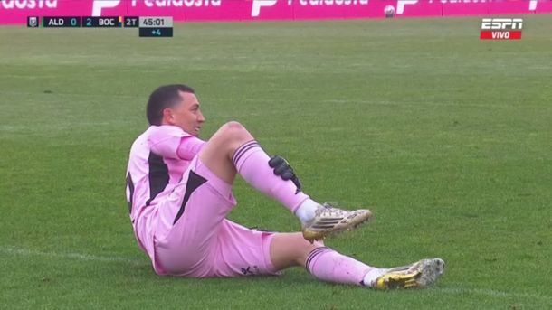 Me rompí: Agustín Marchesín se lesionó gambeteando y encendió alarmas en Boca