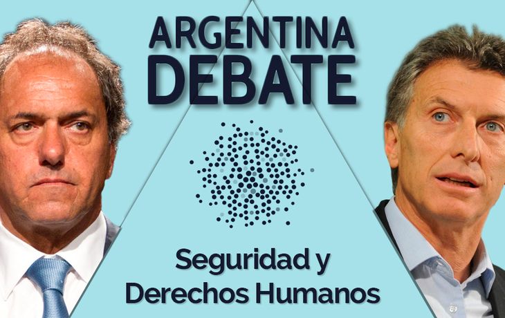 #Debate ¿Qué proponen Scioli y Macri en materia de seguridad y derechos humanos?