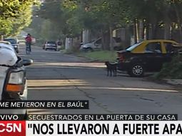 La pareja fue liberada tras un tiroteo La pareja fue liberada tras un tiroteo