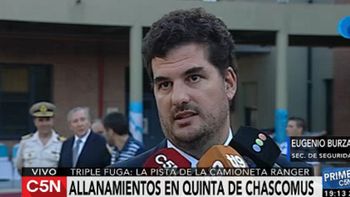 burzaco sobre la investigacion de la fuga: estamos trabajando cautelosamente burzaco sobre la investigacion de la fuga: estamos trabajando cautelosamente