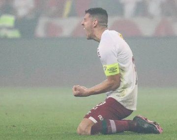 Se lesionó el capitán del Fluminense a días de la final de la Copa Libertadores