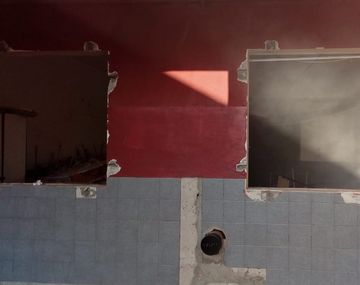 Explosión en un colegio de Moreno