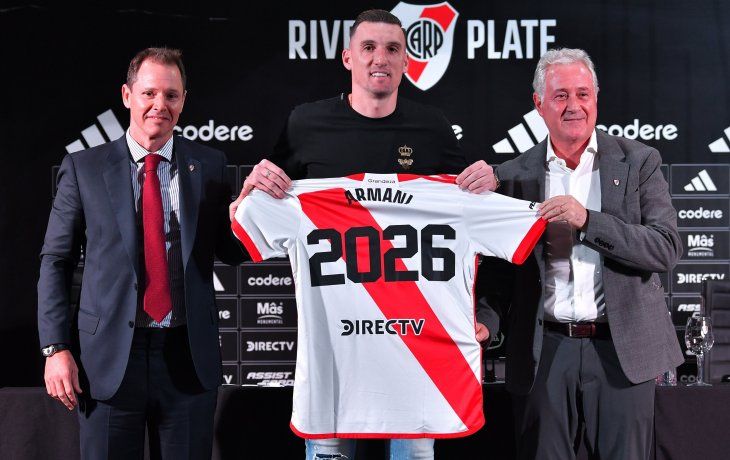 Franco Armani renovó su contrato con River hasta 2026
