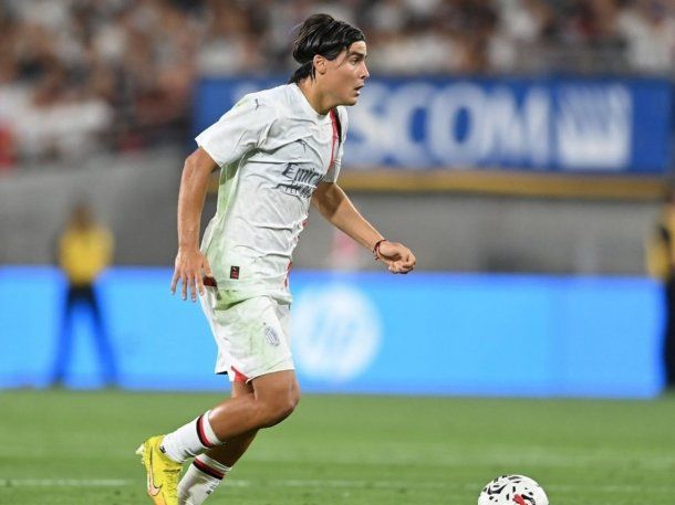 Ilusiona: el tremendo golazo de Luka Romero para el Milan ante Real Madrid