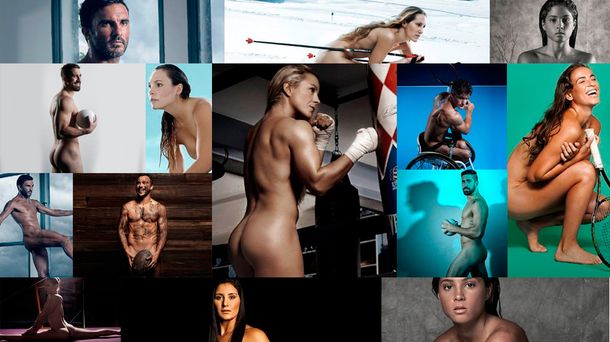 Mirá el calendario hot de 13 deportistas argentinos