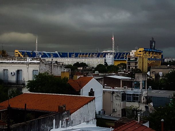 Tormenta en Buenos Aires - Crédito:&nbsp;@Omarcitobostero