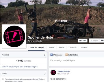 En Facebook cuentan el final de las películas