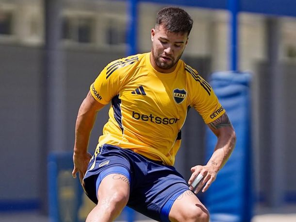 La imagen de Weigandt que desató debate en redes antes de volver a ser titular en Boca