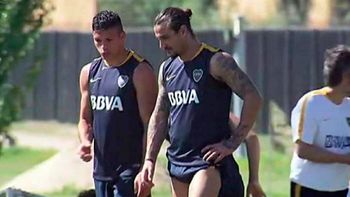daniel osvaldo se entreno por primera vez con boca en su vuelta daniel osvaldo se entreno por primera vez con boca en su vuelta