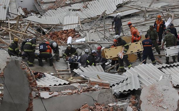 Tragedia en Brasil: al menos 7 muertos por un derrumbe