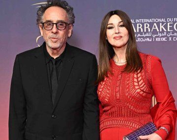 Mónica Bellucci se separó de Tim Burton luego de tres años de relación