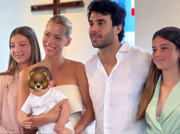 Nicole Neumann y Manu Urcera celebraron el bautismo de su hijo Cruz en Punta del Este