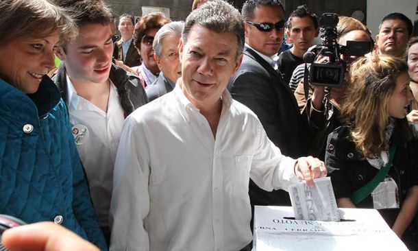 Candidato Juan Manuel Santos