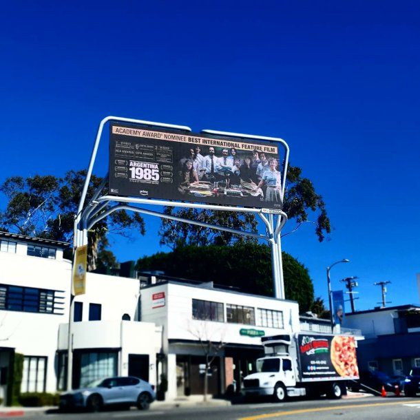 El cartel de Argentina, 1985 en Sunset Boulevard