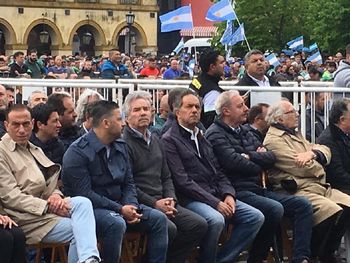 Scioli y Solá en Luján - Crédito: @danielscioli