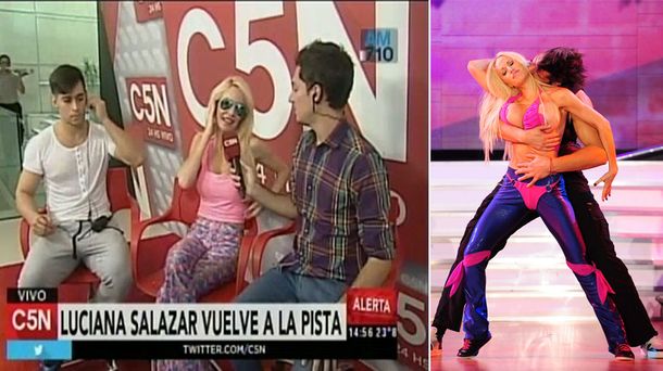 Luciana Salazar va por todo: La tercera es la vencida, espero llegar lejos en el Bailando