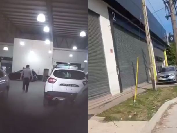 Video: una vecina se cansó de que la acosaran y escrachó a un grupo de mecánicos