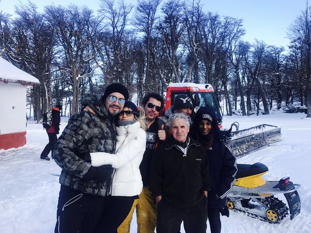 Tinelli y Guillermina Valdes