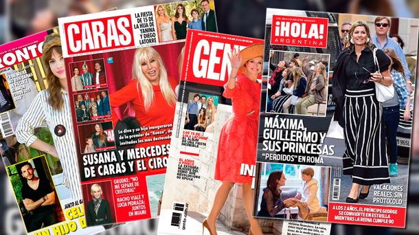 Mirá las tapas de las revistas de esta semana