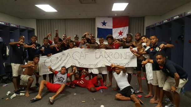 Mensaje de la selección de Panamá a la Concacaf: Ladrones, corruptos