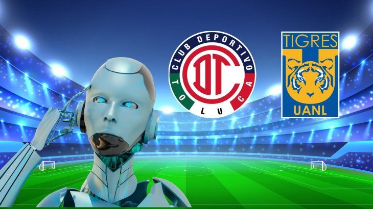 La IA dio su veredicto sobre quien será el ganador del juego de vuelta y por ende el campeón del Apertura 2025 cuando este domingo 14 de diciembre se enfrenten Toluca vs Tigres.